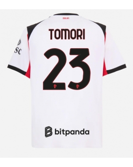 AC Milan Fikayo Tomori #23 Maglia Gara Trasferta Repliche 2025-26 Maniche Corte